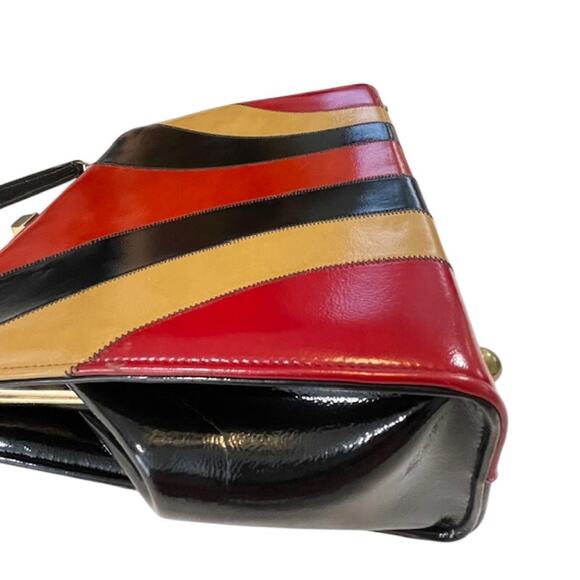 Unbranded vintage 1950's-1960's women's faux leather handbag - Picture 7 of 9